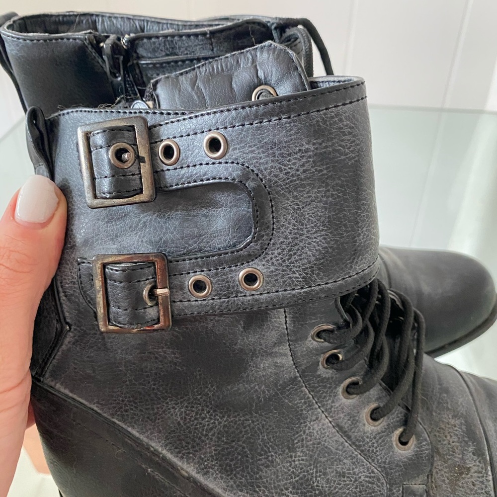 Combat boots - Picture 6 of 8
